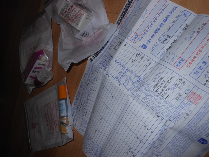 All this medication at the ER for less than $50. 