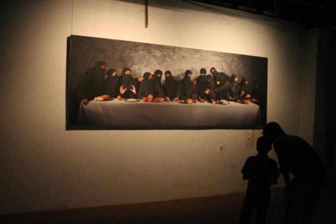 Art installation, Fort Cochin Biennale