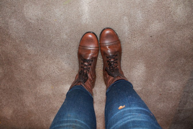 This was taken after the waters had receded. No time for photos in the middle of it all. 