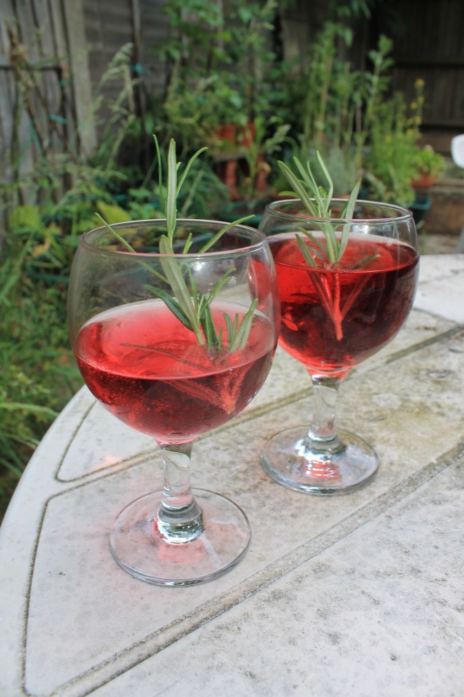 Herby aperitif cocktail!