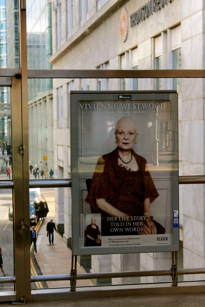 Vivienne Westwood. I kind of want to be her when I'm old. 