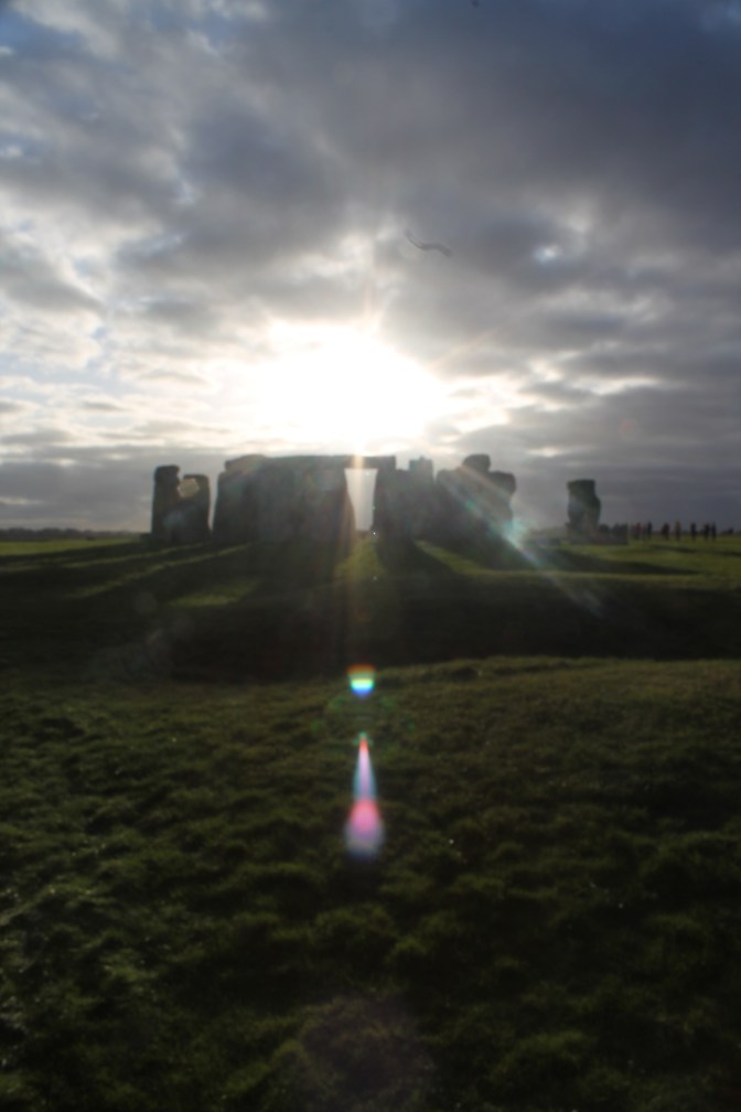 Almost aligned! Two days before the winter solstice. 