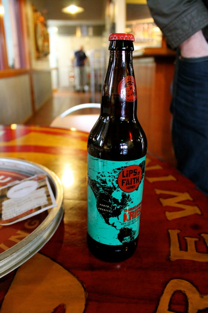 Transatlantique Kriek, from the Lips of Faith series (collab with Boon)