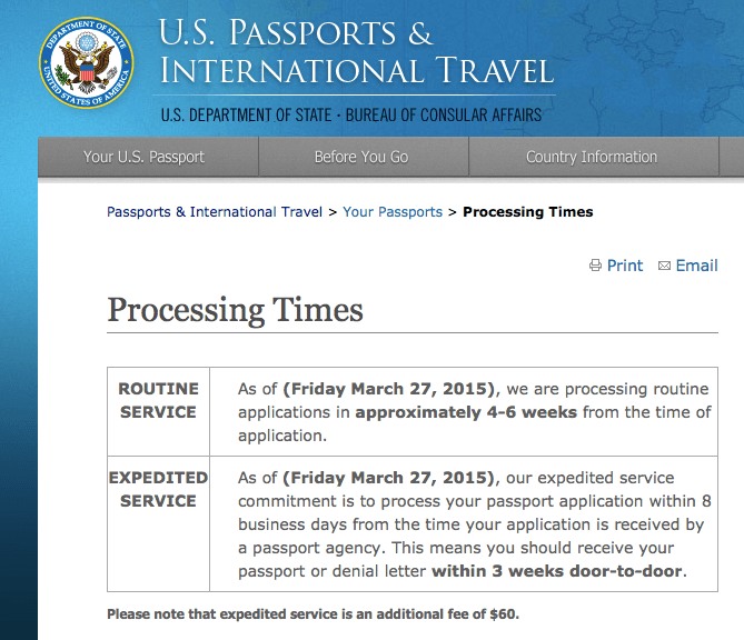 Courtesy of Travel.gov